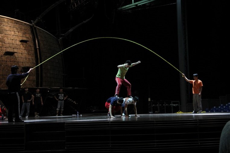 Cirque Du Soleil Dralion Rehearsal