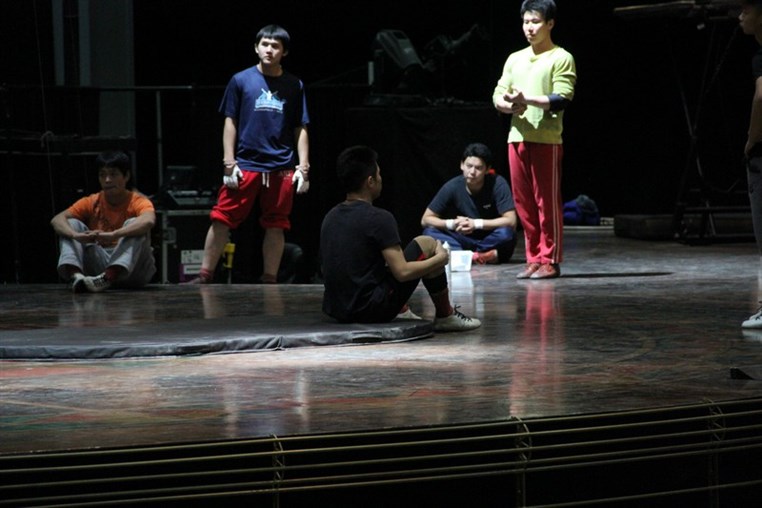 Cirque Du Soleil Dralion Rehearsal