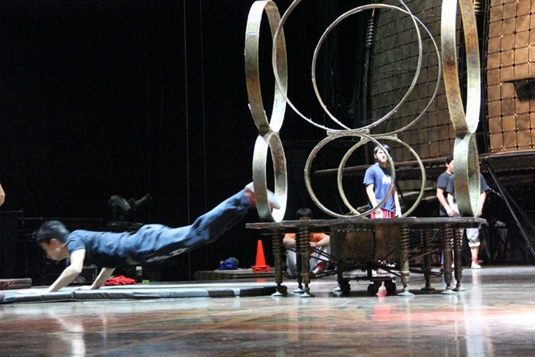 Cirque Du Soleil Dralion Rehearsal