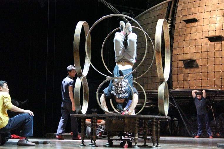Cirque Du Soleil Dralion Rehearsal