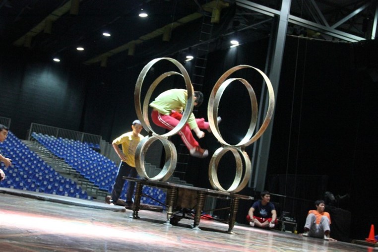 Cirque Du Soleil Dralion Rehearsal