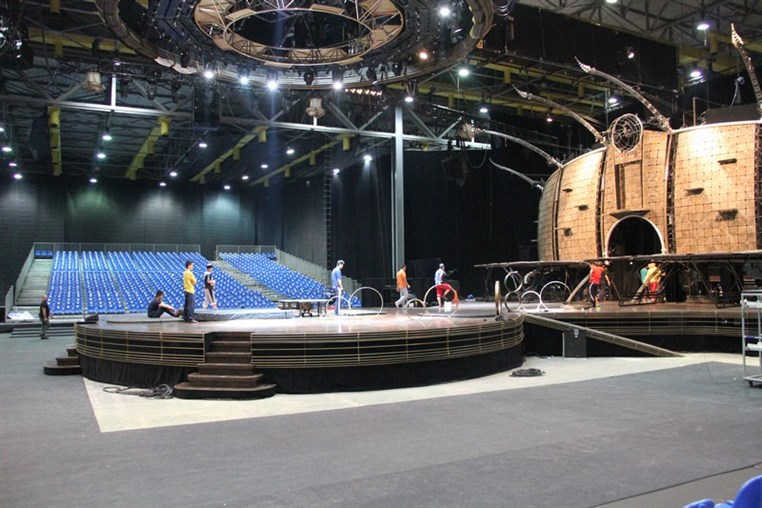 Cirque Du Soleil Dralion Rehearsal