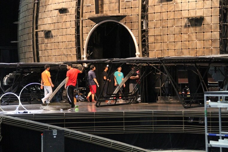 Cirque Du Soleil Dralion Rehearsal