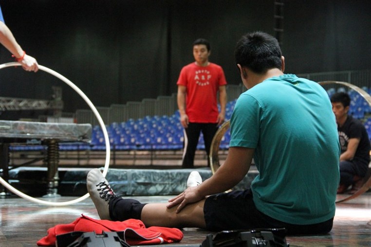 Cirque Du Soleil Dralion Rehearsal