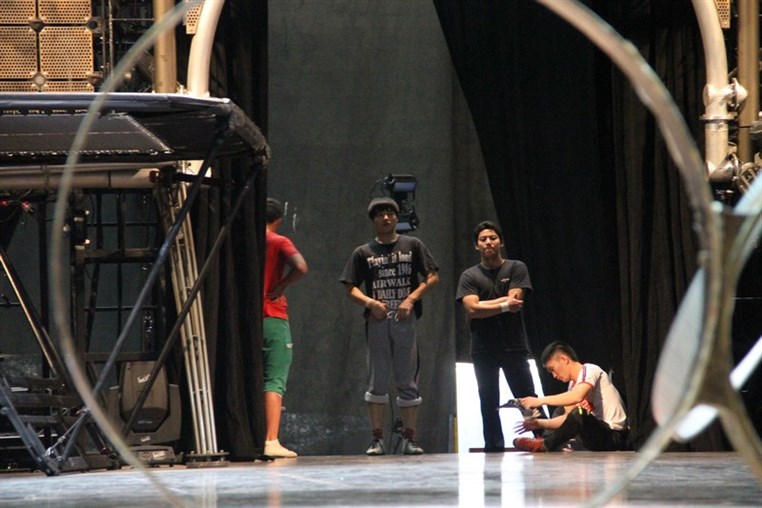 Cirque Du Soleil Dralion Rehearsal