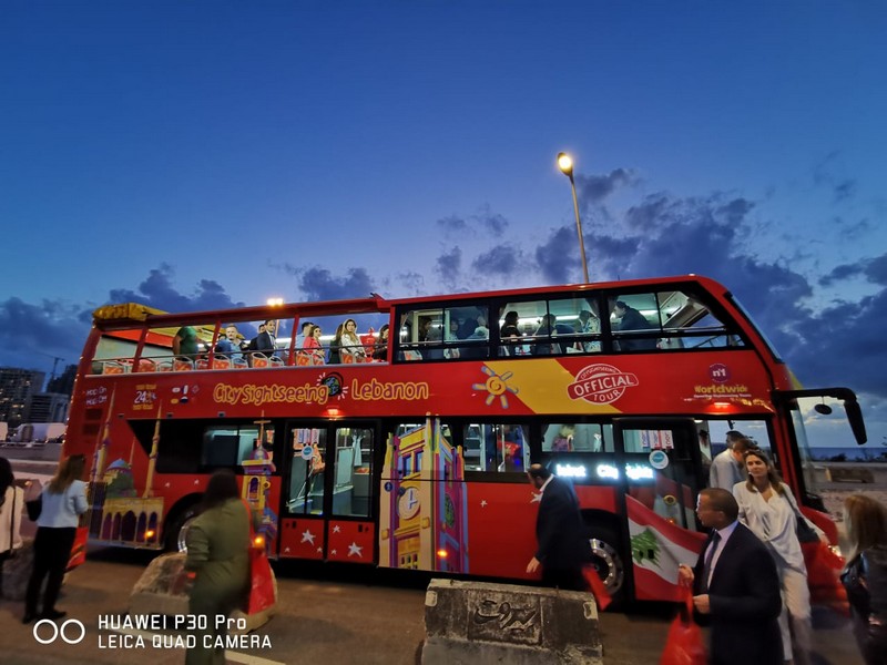 Launching event of City Sightseeing Lebanon