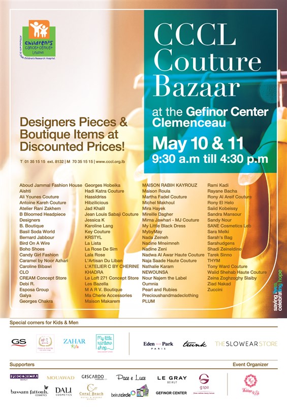 CCCL Couture Bazaar