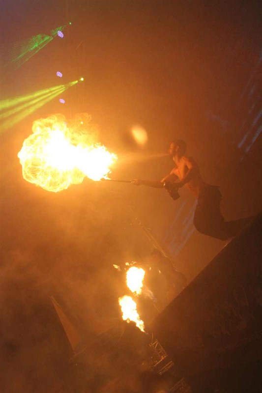 Superflying Water Show