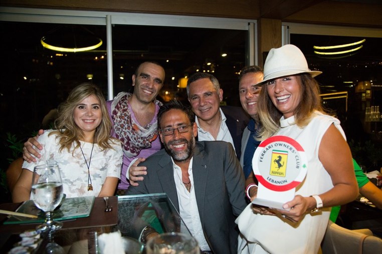 Ferrari Owners Club Dinner at Maison M