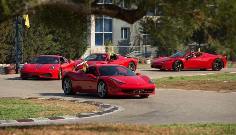 Ferrari Club Lebanon ride to Pit Stop