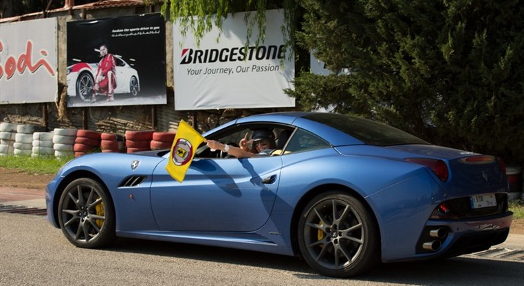 Ferrari Club Lebanon ride to Pit Stop