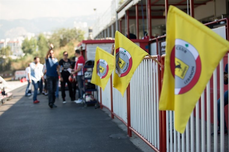 Ferrari Club Lebanon ride to Pit Stop