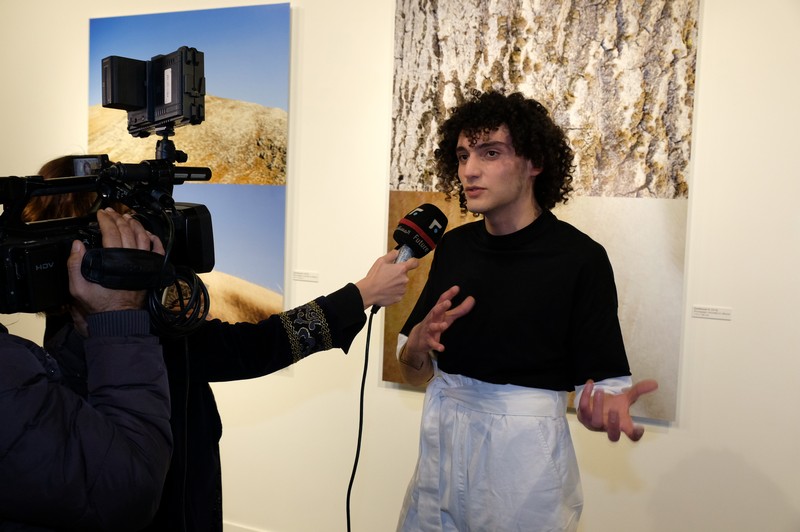 Opening Night of Unearthed exhibition by Ramzi Mallat at the Instituto Cervantes