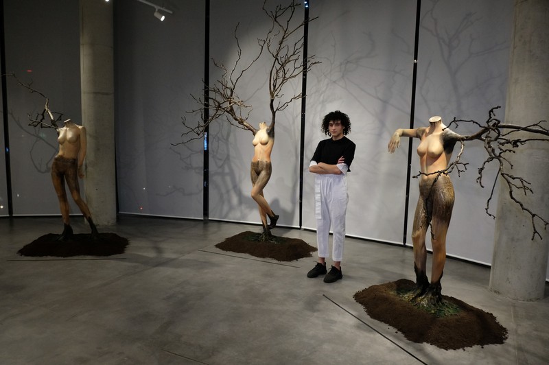 Opening Night of Unearthed exhibition by Ramzi Mallat at the Instituto Cervantes