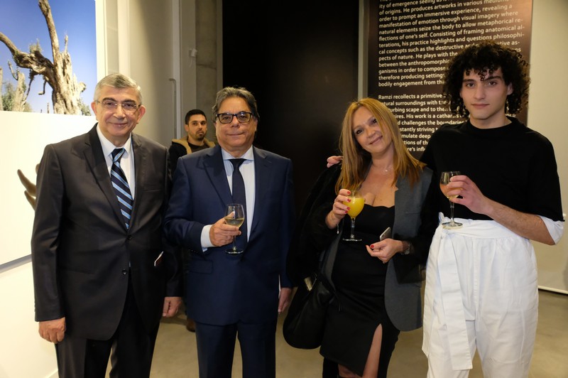 Opening Night of Unearthed exhibition by Ramzi Mallat at the Instituto Cervantes