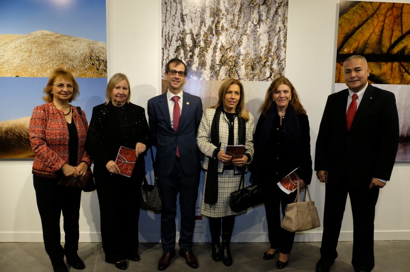Opening Night of Unearthed exhibition by Ramzi Mallat at the Instituto Cervantes