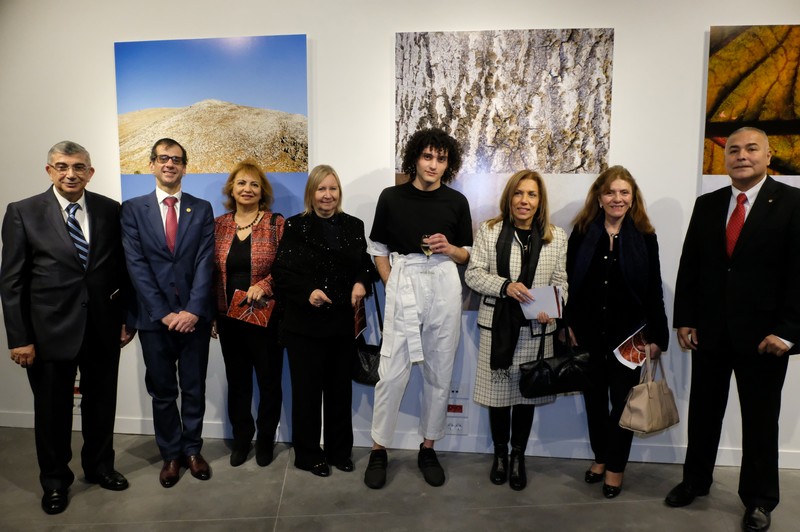 Opening Night of Unearthed exhibition by Ramzi Mallat at the Instituto Cervantes
