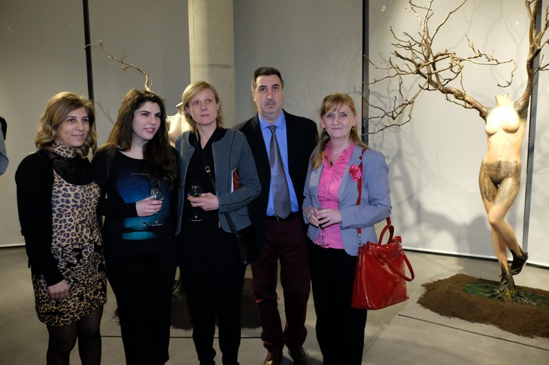 Opening Night of Unearthed exhibition by Ramzi Mallat at the Instituto Cervantes