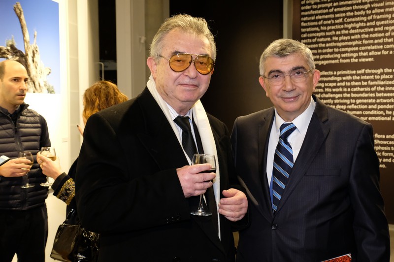 Opening Night of Unearthed exhibition by Ramzi Mallat at the Instituto Cervantes