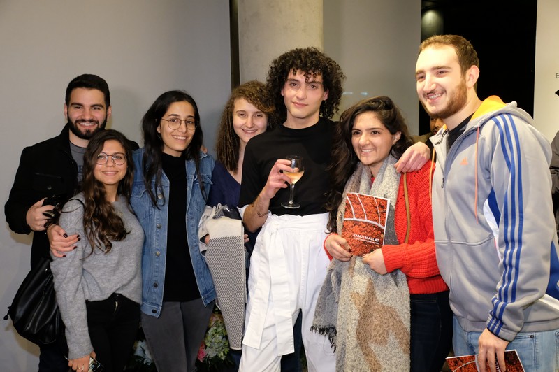 Opening Night of Unearthed exhibition by Ramzi Mallat at the Instituto Cervantes