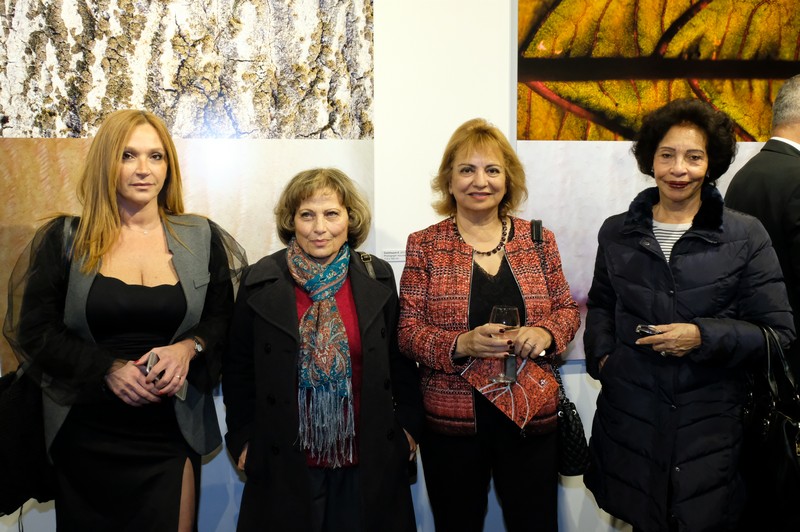 Opening Night of Unearthed exhibition by Ramzi Mallat at the Instituto Cervantes