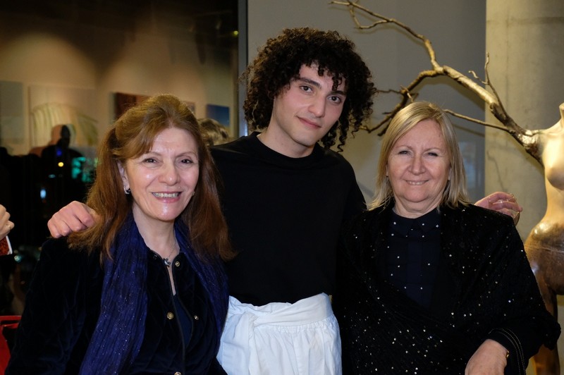 Opening Night of Unearthed exhibition by Ramzi Mallat at the Instituto Cervantes