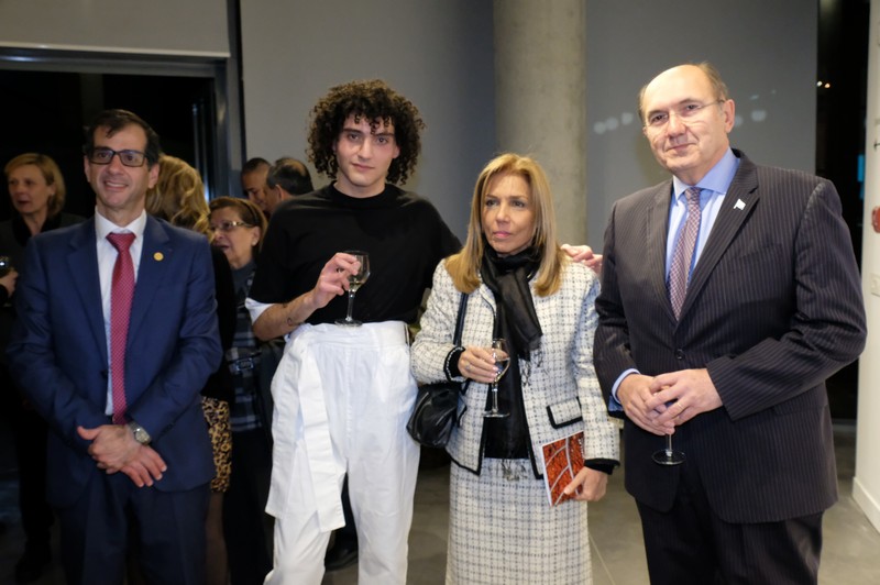 Opening Night of Unearthed exhibition by Ramzi Mallat at the Instituto Cervantes