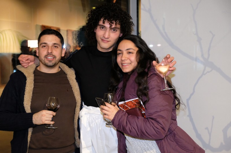 Opening Night of Unearthed exhibition by Ramzi Mallat at the Instituto Cervantes