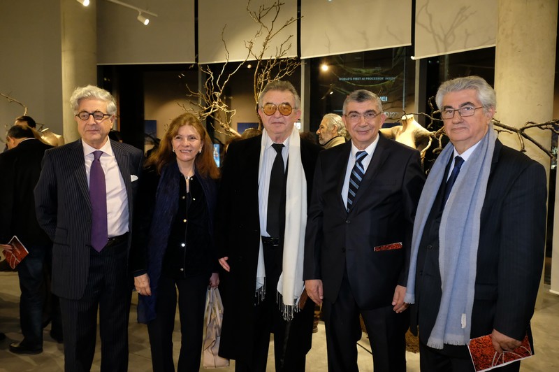Opening Night of Unearthed exhibition by Ramzi Mallat at the Instituto Cervantes
