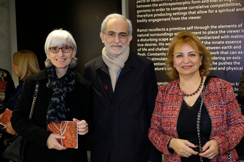 Opening Night of Unearthed exhibition by Ramzi Mallat at the Instituto Cervantes
