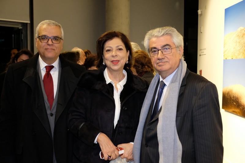 Opening Night of Unearthed exhibition by Ramzi Mallat at the Instituto Cervantes