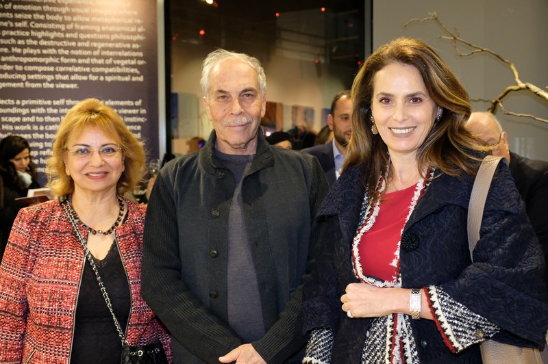 Opening Night of Unearthed exhibition by Ramzi Mallat at the Instituto Cervantes