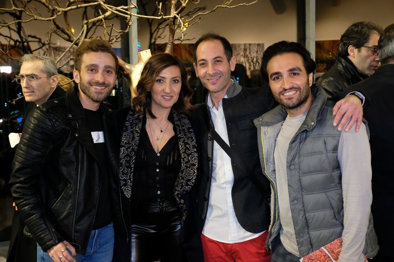 Opening Night of Unearthed exhibition by Ramzi Mallat at the Instituto Cervantes