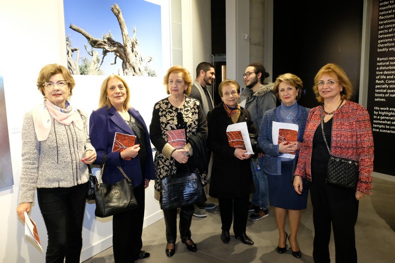 Opening Night of Unearthed exhibition by Ramzi Mallat at the Instituto Cervantes