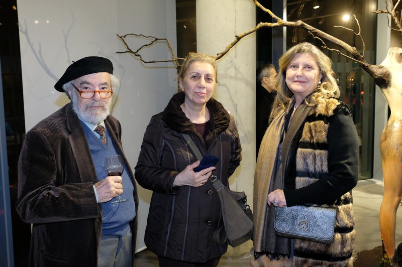 Opening Night of Unearthed exhibition by Ramzi Mallat at the Instituto Cervantes