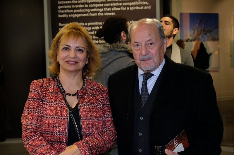 Opening Night of Unearthed exhibition by Ramzi Mallat at the Instituto Cervantes