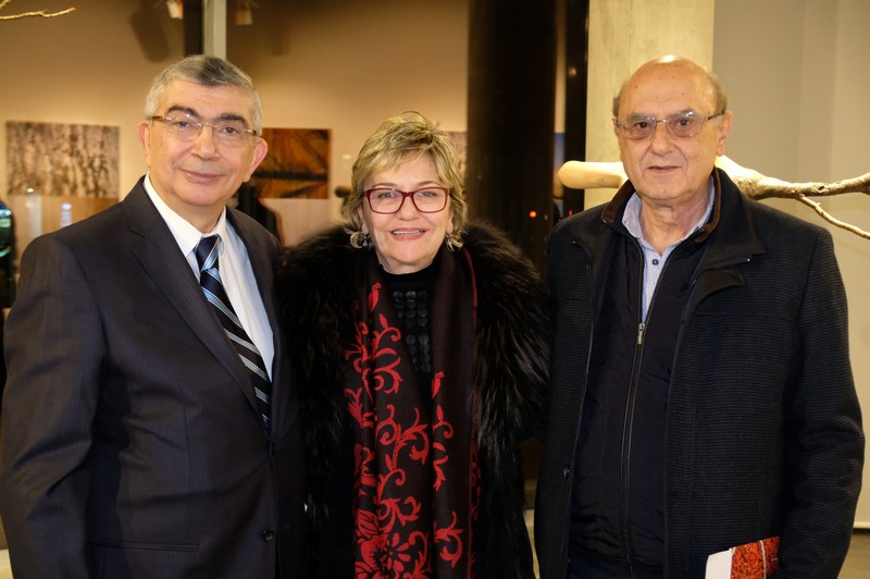 Opening Night of Unearthed exhibition by Ramzi Mallat at the Instituto Cervantes