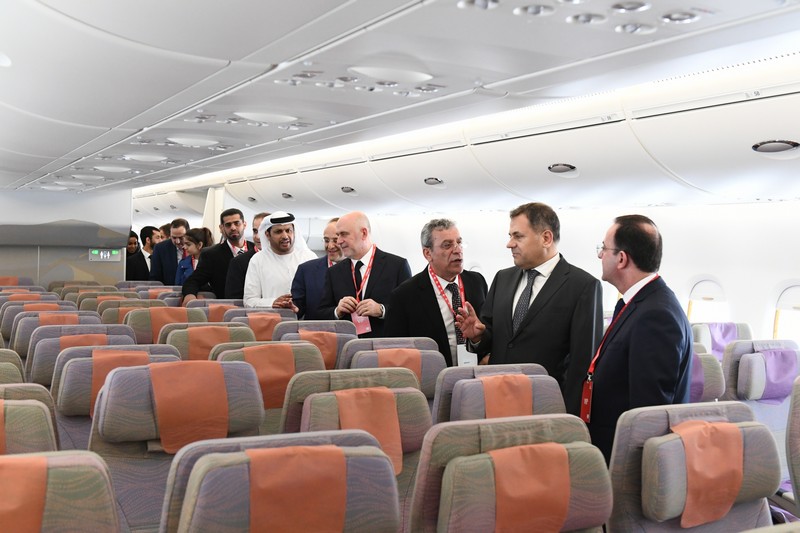 Emirates A380 touchdown in Beirut