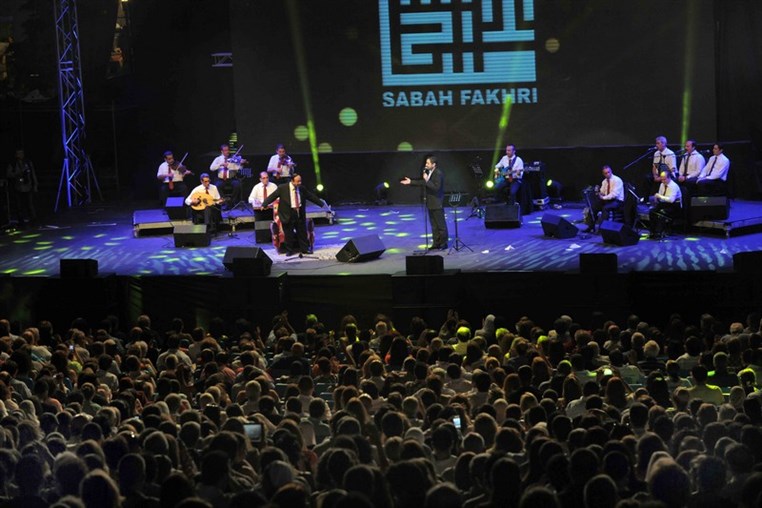 Sabah Fakhri at Beirut Holidays