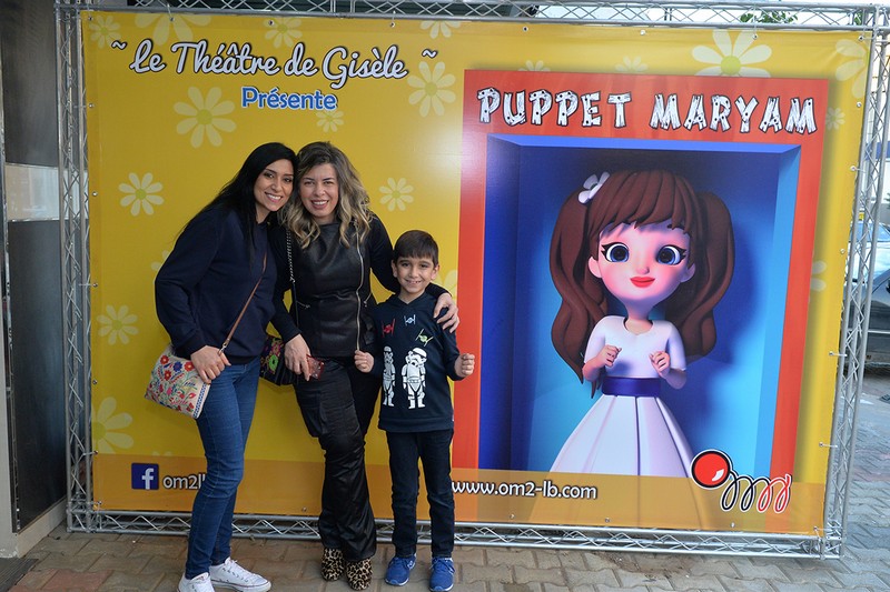 Gisele Hachem Zard dazzles children in PUPPET MARYAM 
