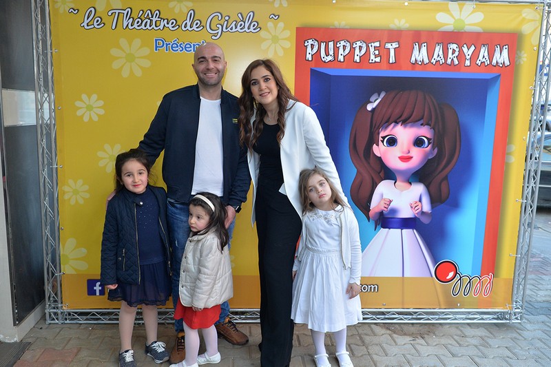 Gisele Hachem Zard dazzles children in PUPPET MARYAM 