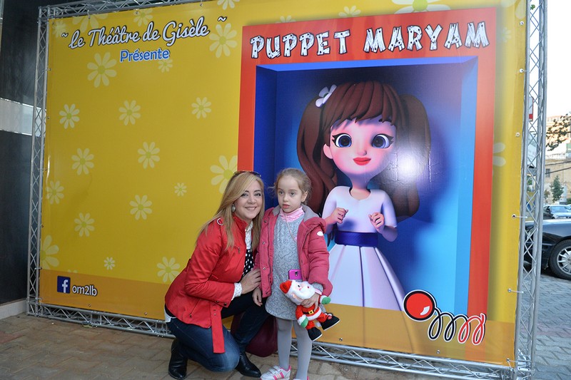 Gisele Hachem Zard dazzles children in PUPPET MARYAM 
