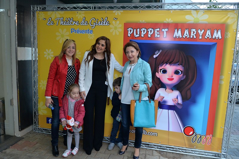 Gisele Hachem Zard dazzles children in PUPPET MARYAM 