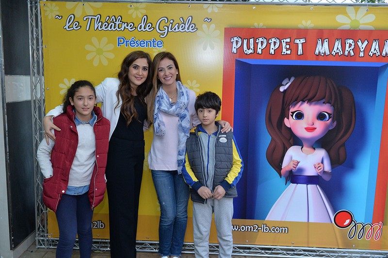 Gisele Hachem Zard dazzles children in PUPPET MARYAM 