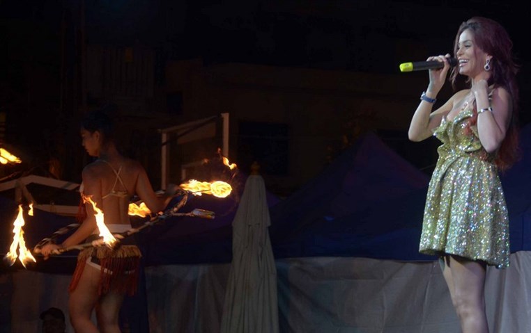 Dominique at Maghdouche Festival