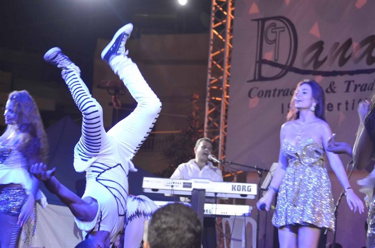 Dominique at Maghdouche Festival
