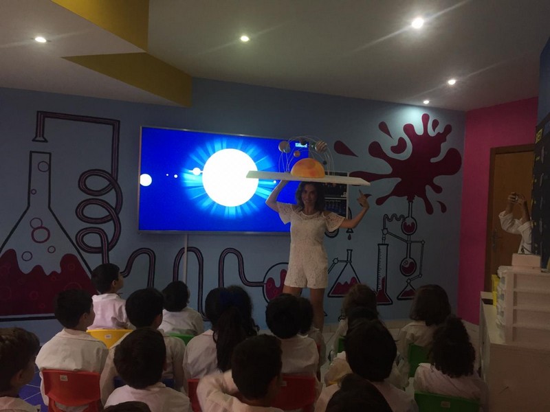 Workshop with Dr. Cyrine Nehme at Little Scientists