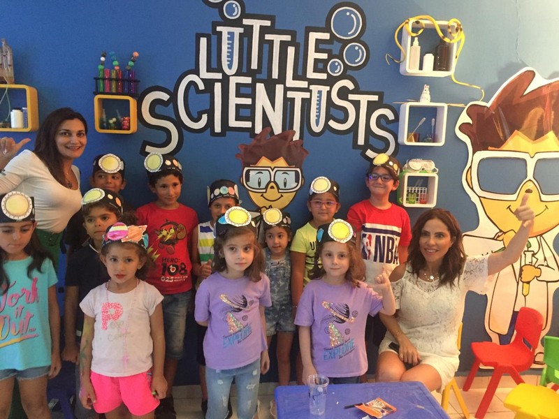 Workshop with Dr. Cyrine Nehme at Little Scientists