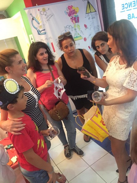 Workshop with Dr. Cyrine Nehme at Little Scientists