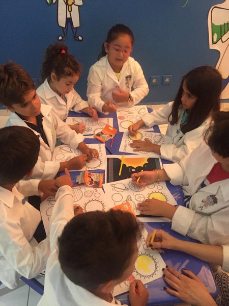 Workshop with Dr. Cyrine Nehme at Little Scientists